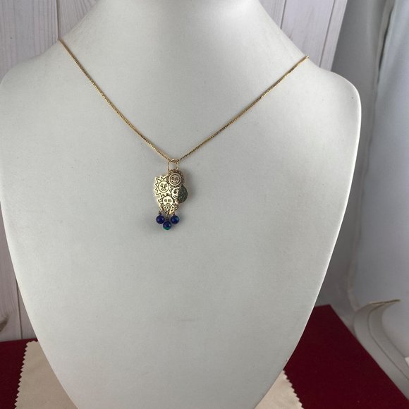 Vintage Fun in the Sun 14 Karat Gold Filled with 16in Gold Filled 925 Necklace - Picture 7 of 8